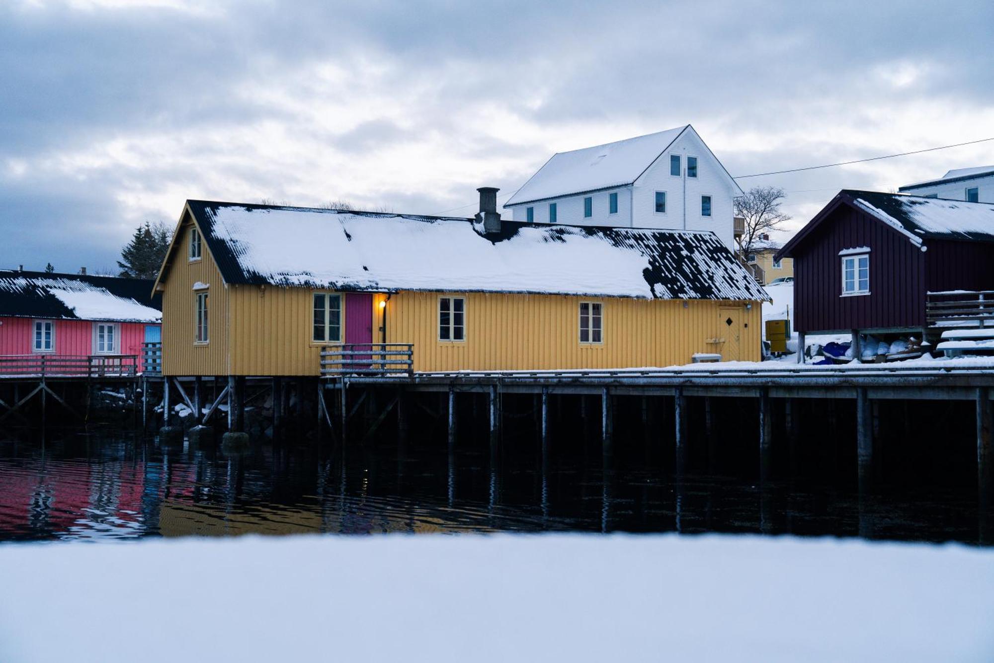 Kraemmervika Rorbuer - Rustic Cabins In Lofoten Ballstad Eksteriør billede