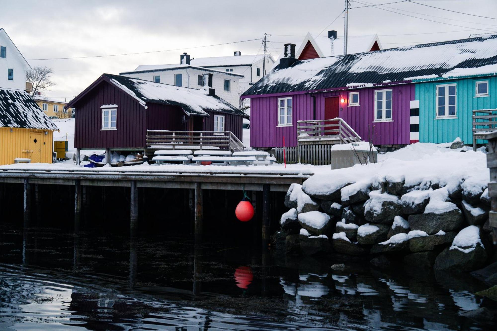 Kraemmervika Rorbuer - Rustic Cabins In Lofoten Ballstad Eksteriør billede